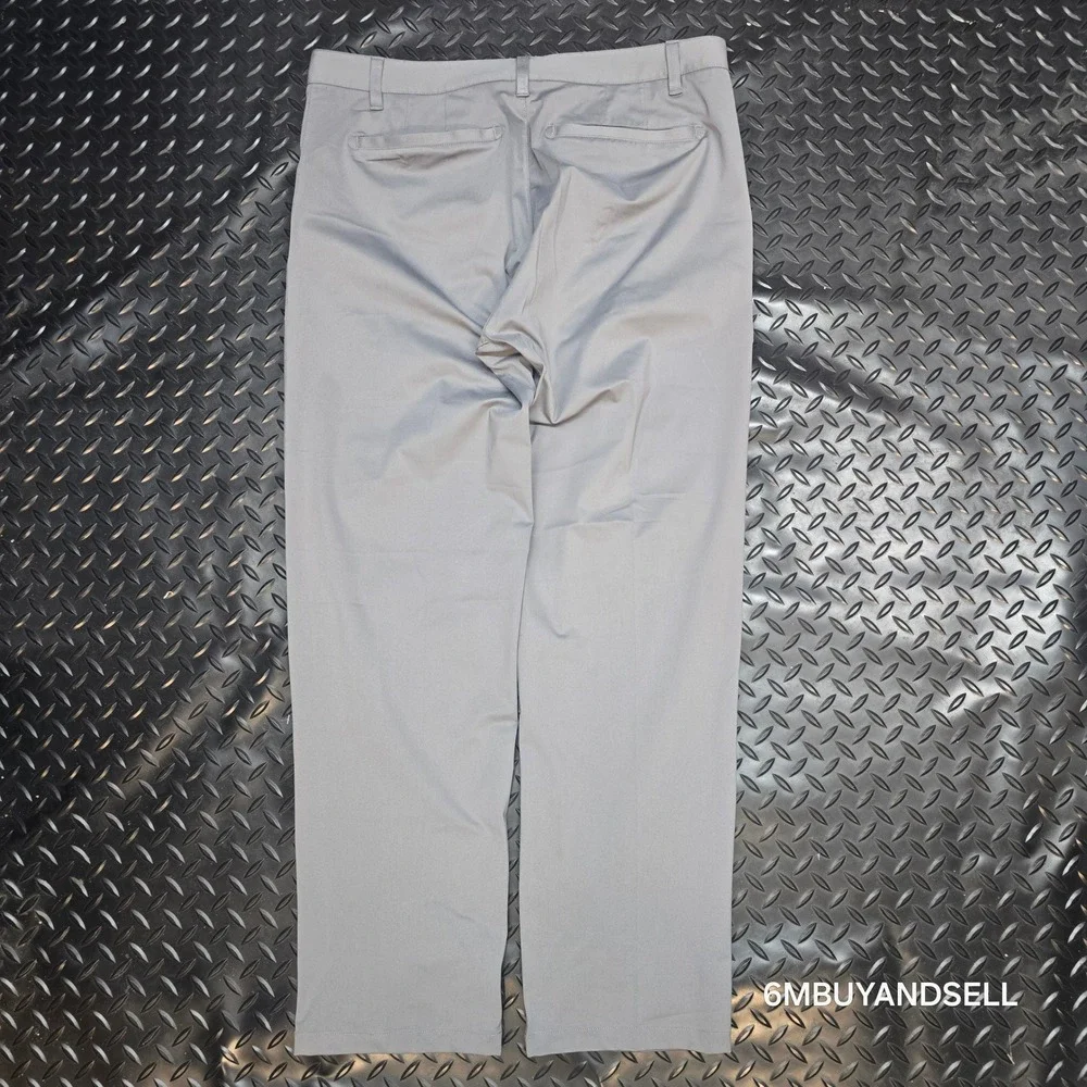 Rhone Commuter Pants Mens 35 Light Gray‎ Performance Trousers 100161 SP23